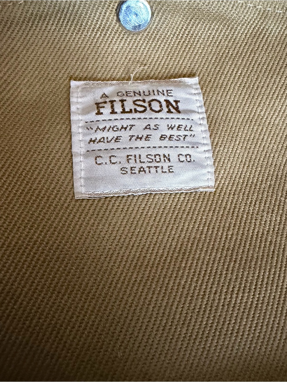 Filson Rugged Twill Computer Bag Briefcase - Picture 9 of 12